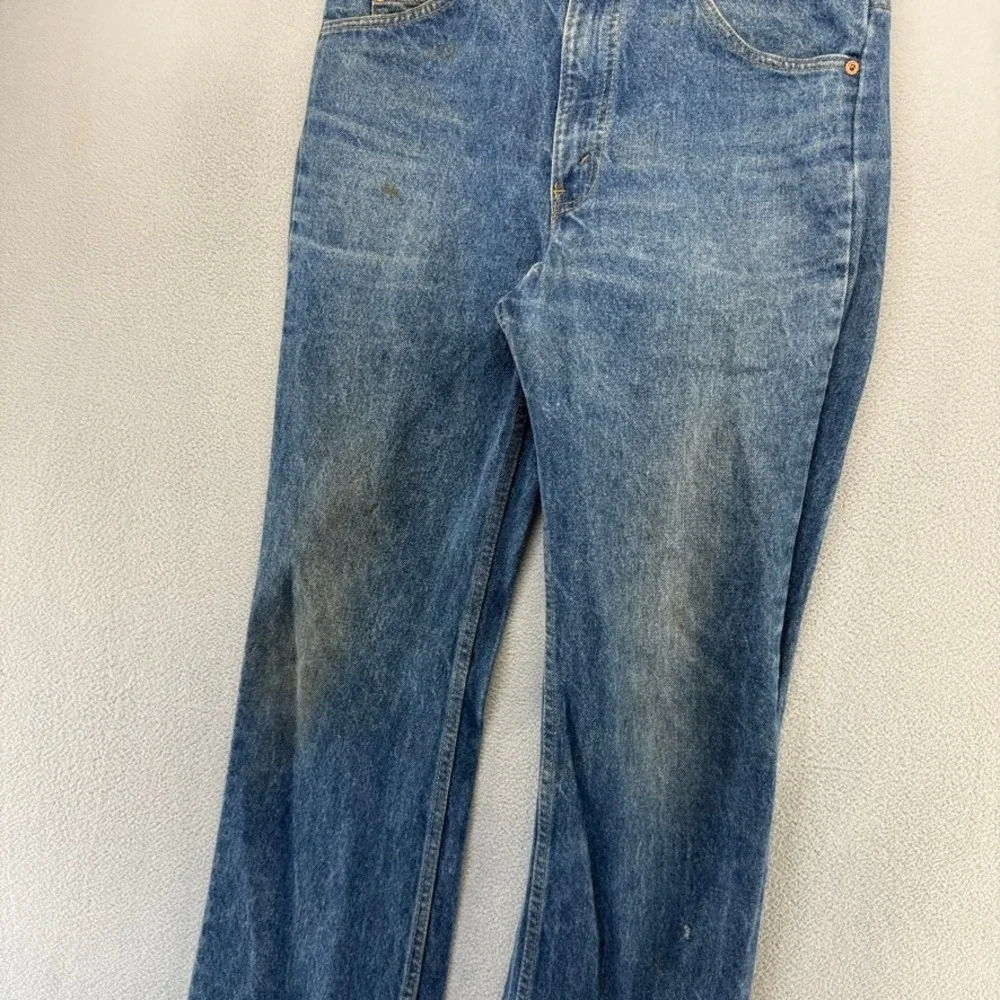 Vintage Levis Jeans men's 34x32 Blue Denim 517 Orange Tab Made In USA 90s Rodeo